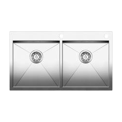 Zlewozmywak Blanco ZEROX 400/400-IF/A z korkiem automatycznym 513703